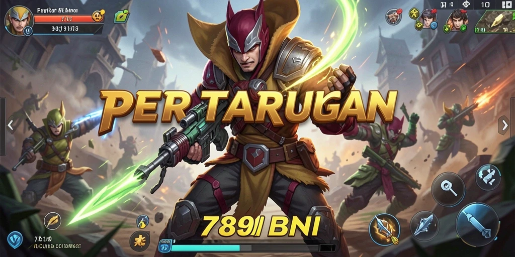 Gameplay seru pertarungan karakter dalam 789BNI.