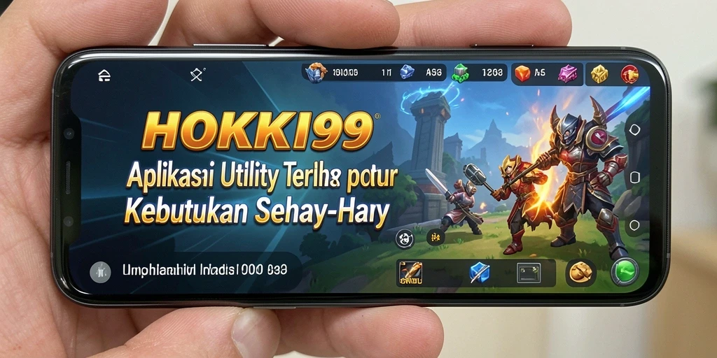 Tampilan utama HOKI99 yang intuitif dan fungsional.