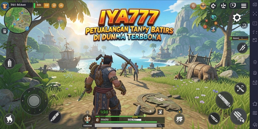 Tampilan gameplay yang menakjubkan dalam dunia terbuka.