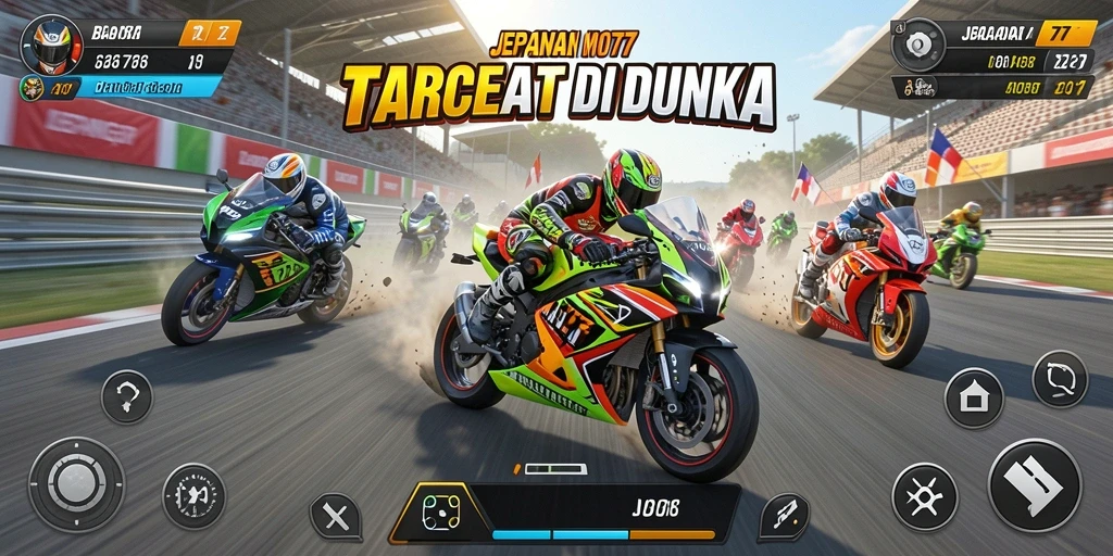 Tampilan gameplay JEPANG77 yang seru dan mendebarkan.