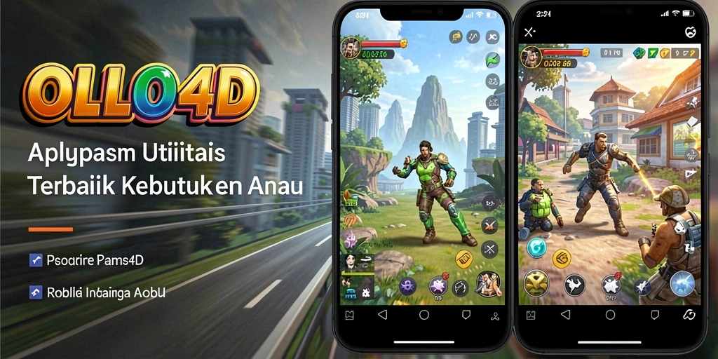 Tampilan utama OLLO4D dengan antarmuka ramah pengguna.