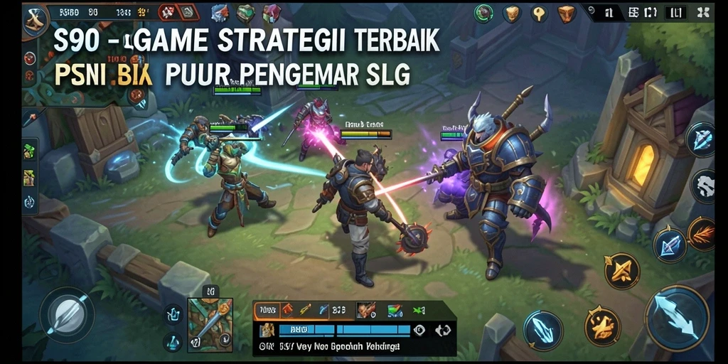 Tampilan gameplay S80 dengan pertempuran strategi yang mendebarkan.