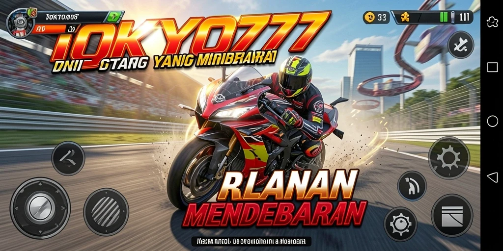 Gameplay menegangkan di <strong>TOKYO77</strong> dengan aksi balapan cepat.